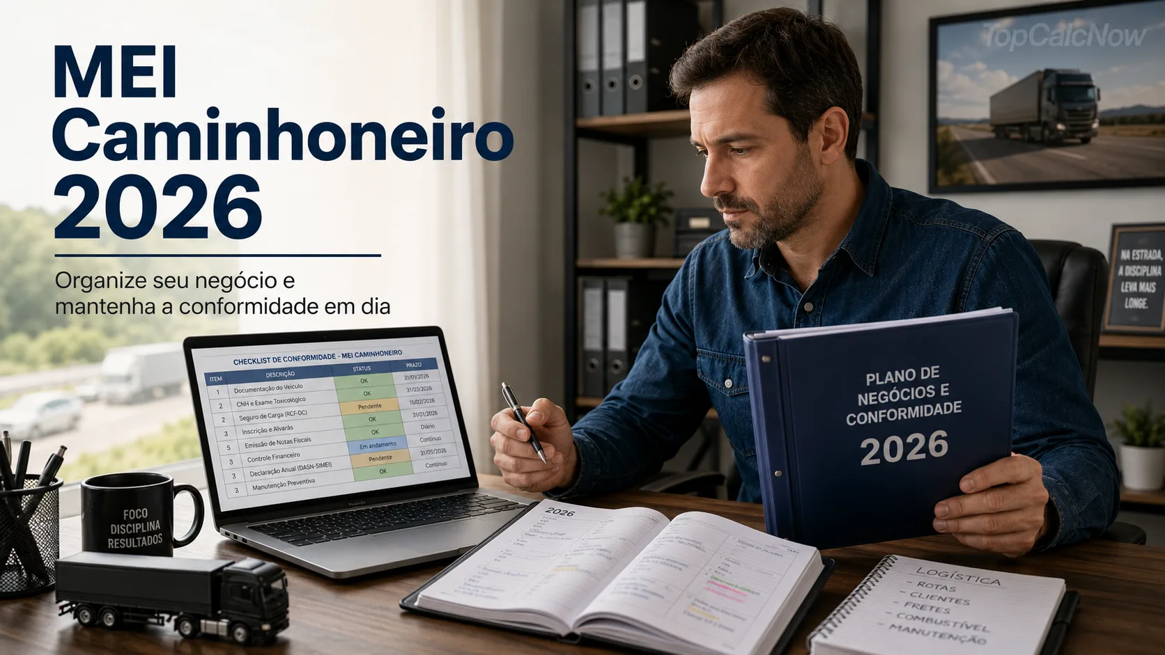 MEI Caminhoneiro: Limite Especial de Faturamento e Tributação em 2026